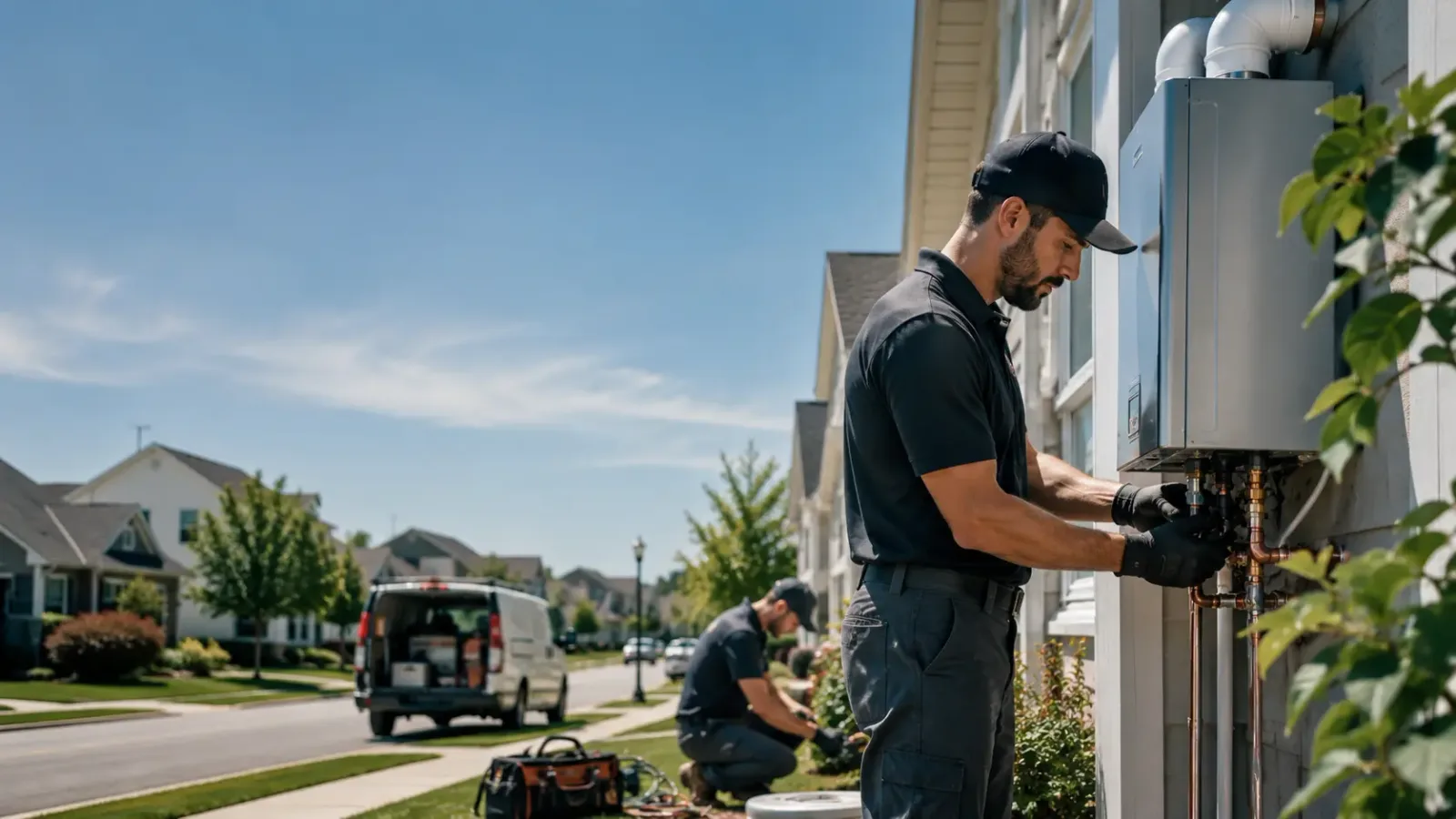 Tankless Water Heater Installation in Grady, AR